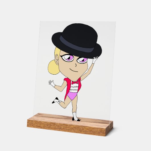 chibi acryl bord (Hoek)