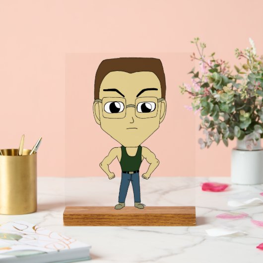 chibi acryl bord (Huwelijk)