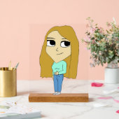 chibi acryl bord (Huwelijk)