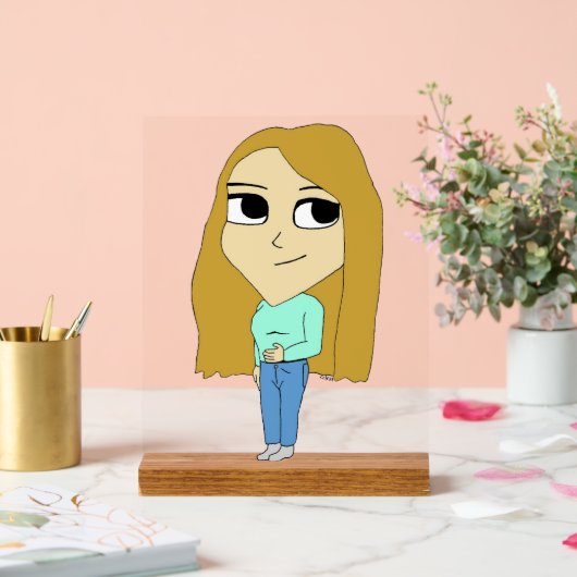 chibi acryl bord (Huwelijk)