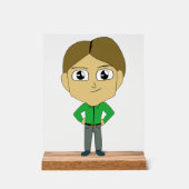 chibi acryl bord (Voorkant)