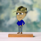 chibi acryl bord (Neutraal)