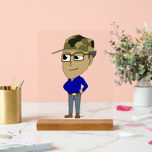 chibi acryl bord (Huwelijk)