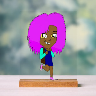 chibi acryl bord