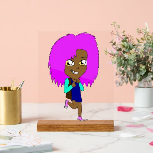 chibi acryl bord (Huwelijk)