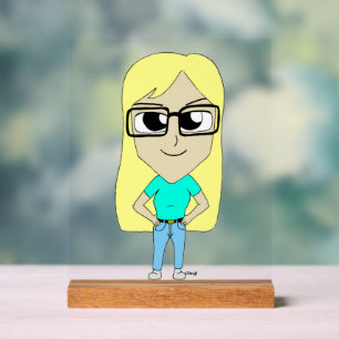 chibi acryl bord