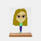 chibi acryl bord (Voorkant)