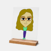 chibi acryl bord (Hoek)