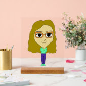 chibi acryl bord (Huwelijk)
