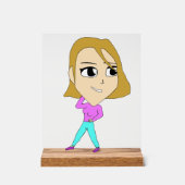 chibi acryl bord (Voorkant)