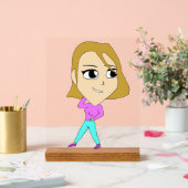 chibi acryl bord (Huwelijk)