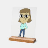 chibi acryl bord (Hoek)