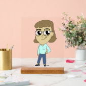 chibi acryl bord (Huwelijk)