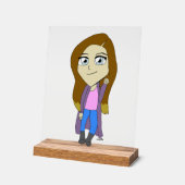 Chibi Acryl Bord (Hoek)
