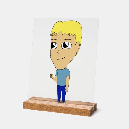 chibi acryl bord (Hoek)