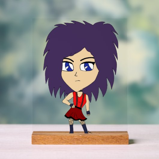 chibi acryl bord (Neutraal)