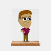 chibi acryl bord (Voorkant)
