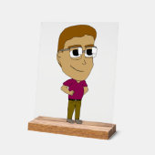 chibi acryl bord (Hoek)