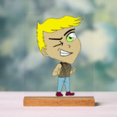 chibi acryl bord (Neutraal)