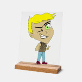 chibi acryl bord (Hoek)