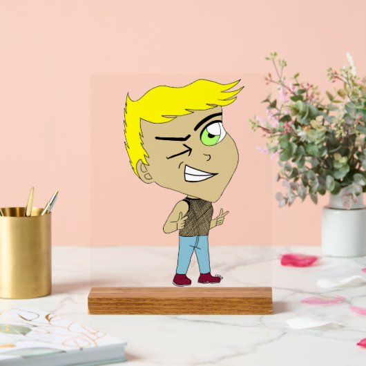 chibi acryl bord (Huwelijk)