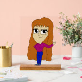 chibi acryl bord (Huwelijk)