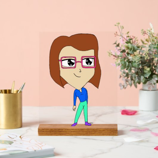 chibi   acryl bord (Huwelijk)