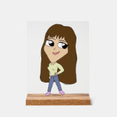 chibi acryl bord (Voorkant)