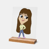 chibi acryl bord (Hoek)