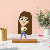 chibi acryl bord (Huwelijk)