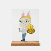 chibi acryl bord (Voorkant)