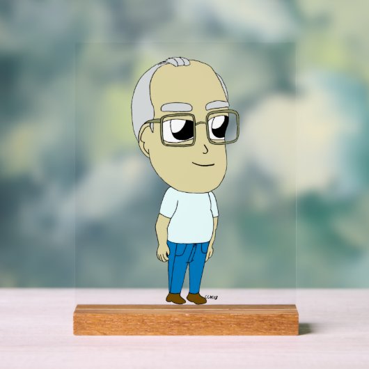 chibi acryl bord (Neutraal)