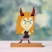 chibi acryl bord (Neutraal)
