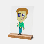 chibi acryl bord (Hoek)