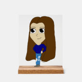 chibi acryl bord (Voorkant)