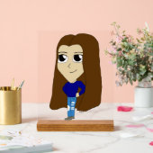 chibi acryl bord (Huwelijk)