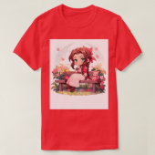 Chibi Aerith T-shirt (Design voorkant)