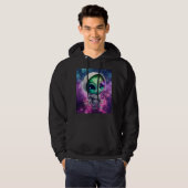 Chibi Alien Galaxy voor Hoodie (Voorkant volledig)