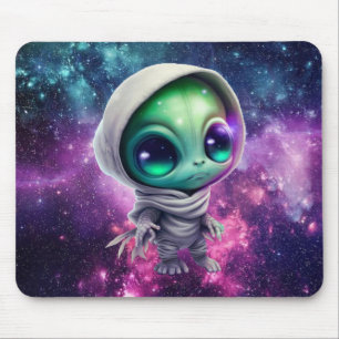 Chibi Alien in Hoodie Muismat