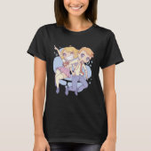 Chibi Anime Couple T-shirt (Voorkant)