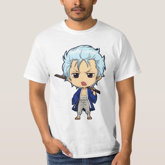 Chibi anime gintama t-shirt (Voorkant)