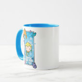 Chibi Aquaman - Ik zal de zeven Zeeen draaien Mok (Voorkant links)