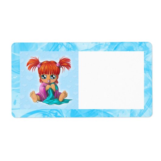 Chibi Baby Etiket (Voorkant)