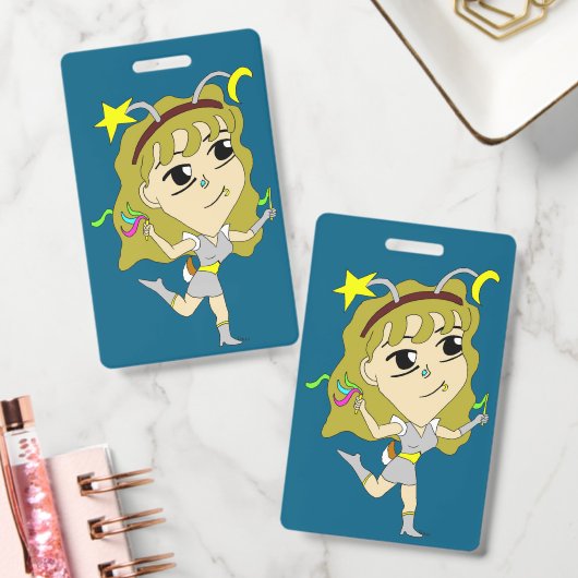 chibi badge (Kantoor)
