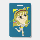 chibi badge (Achterkant)