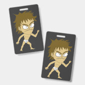 chibi badge (Voor- en achterkant)