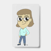 chibi badge (Achterkant)