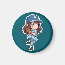 Chibi Baseball 2026 Editie - Pitcher Set Magneet