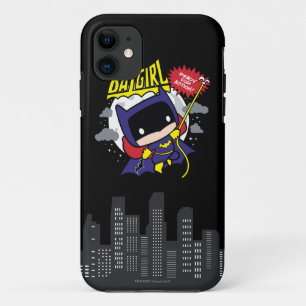 Chibi Batgirl klaar voor actie iPhone 11 Hoesje