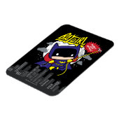 Chibi Batgirl klaar voor actie Magneet (Linkerzijde)